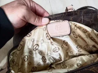 Bolso Giulia Pieralli Marrón y Beige