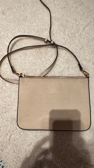 Bolso Parfois blanco almendra
