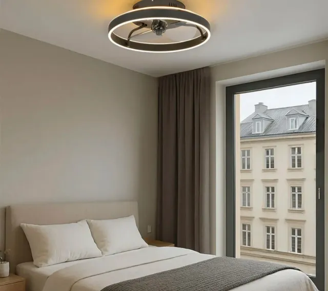 Ventilador Techo LED con control remoto