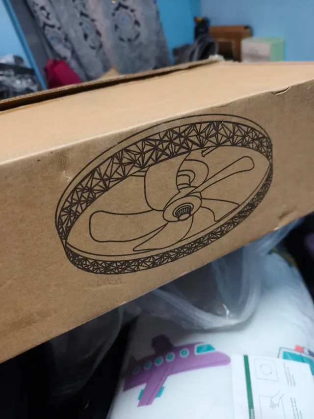 Ventilador Techo LED con control remoto