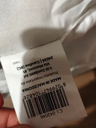 Piumino 1 piazza e mezza mezza stagione