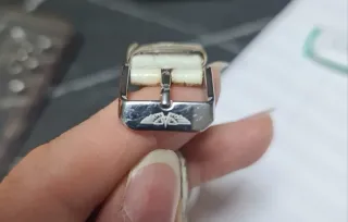 Reloj Aviator Mujer Esfera Blanca cuero