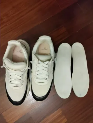 Scarpe Alexander McQueen Runner bianche e nere