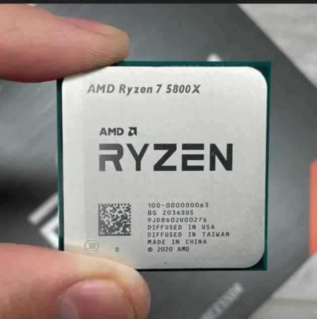 Ryzen 7 5800X + Placa B550 + RAM