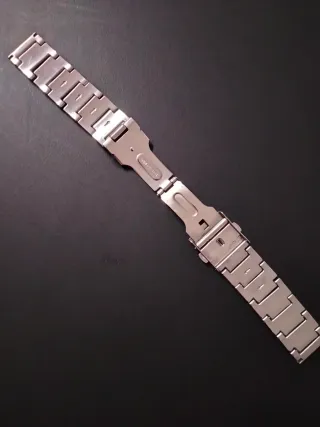 Correa Casio Acero Inoxidable Plata