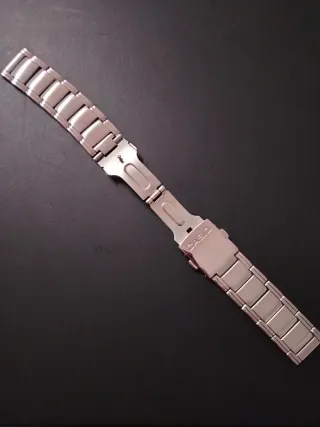 Correa Casio Acero Inoxidable Plata