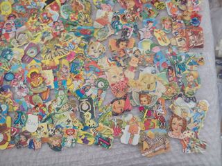 Lote 632 Cromos Troquelados para Jugar