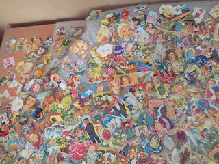 Lote 632 Cromos Troquelados para Jugar