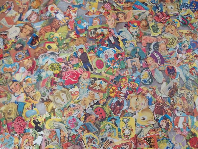 Lote 632 Cromos Troquelados para Jugar