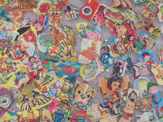 Lote 632 Cromos Troquelados para Jugar