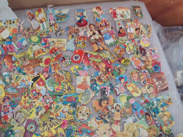 Lote 632 Cromos Troquelados para Jugar