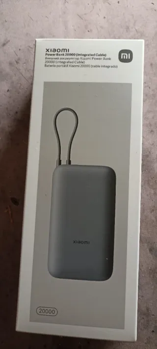Xiaomi Power Bank 20000 mAh, solo dos usos