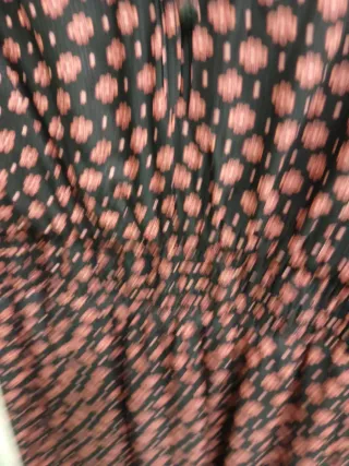 Vestido Bershka estampado flores M