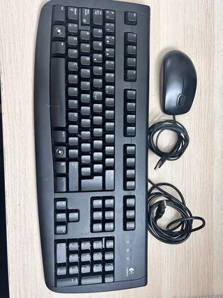 Teclado y Ratón Logitech Negro