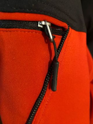 Pantalón Trango World Negro/Rojo talla xxl