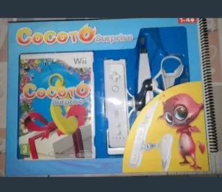 NUEVO.2 PACKS JUEGOS WII: CRAZY MINI GOLF Y COCOTO