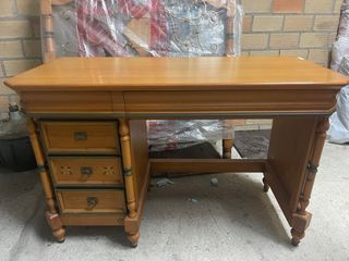 Conjunto Muebles Madera: Cabecero, Escritorio, Mes