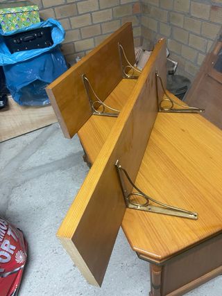Conjunto Muebles Madera: Cabecero, Escritorio, Mes