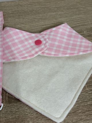 Babero fallero más chupetero