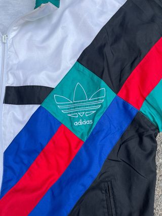 1980s Chaqueta Cortavientos Windbreaker Adidas