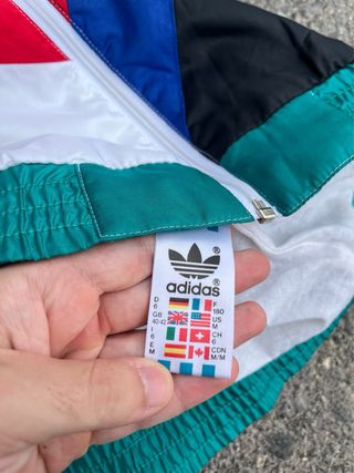 1980s Chaqueta Cortavientos Windbreaker Adidas