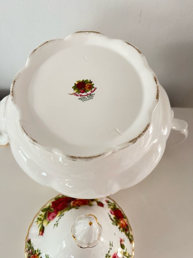Tetera vintage Royal Albert Old Country Roses
