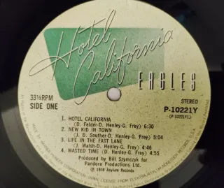 Vinile LP Eagles Hotel California