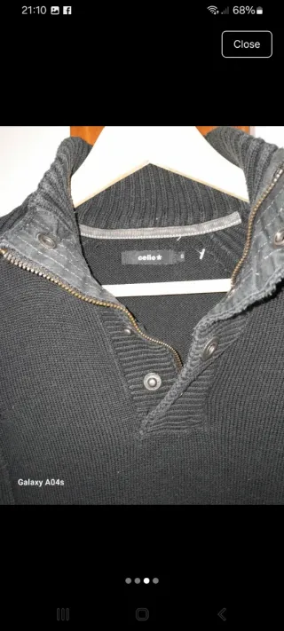 Jersey Celio Negro Talla M