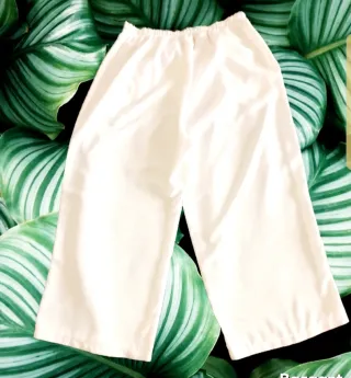 Pantaloni Palazzo Bianchi Eleganza Minimal