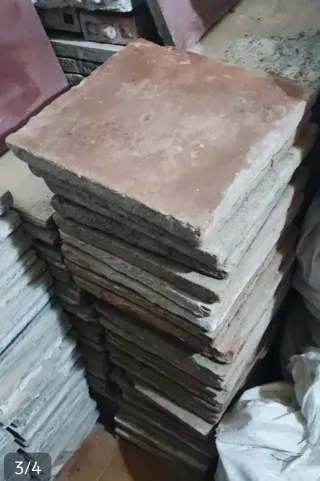 27 Losas de terracota antiguas