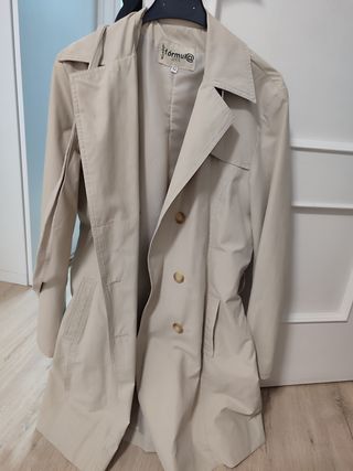 Gabardina Beige