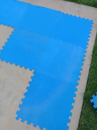 18piezas Suelo Protector Piscina.+6 regalo