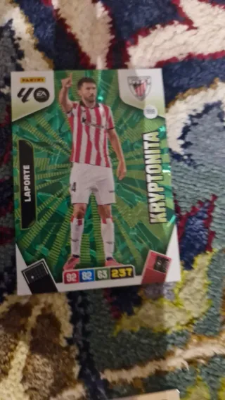 Cromo Panini La Liga KRYPTONITA LAPORTE
