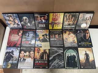 Lote DVDs Películas Infantiles y ACCIÓN