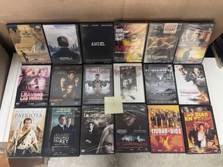 Lote DVDs Películas Infantiles y ACCIÓN