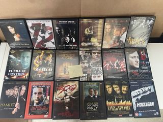 Lote DVDs Películas Infantiles y ACCIÓN