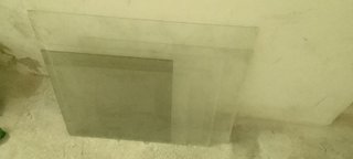 6 Vetri spessore 2/4 mm 49,3x59,5 34,2x41 37,3x37,