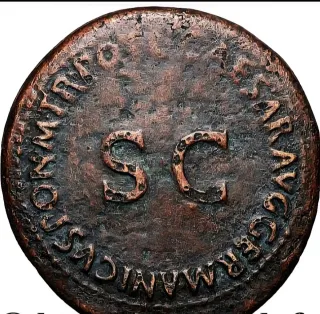 Neron y Druso!Dupondio bajo Caligula!Muy completo!