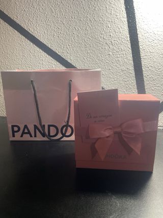 Anillo Pandora rapunzel Tiara Princesa Rosa Oro