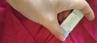 Falda pantalón Naffta rosa y negra