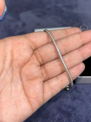 Pulsera Pandora Corazón Plata de 21 cm.