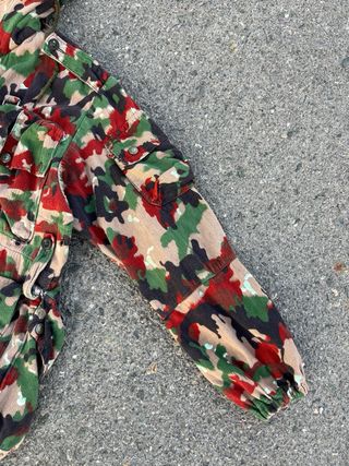 1972 Chaqueta Parca Combate Swiss Army Multipocket