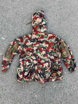 1972 Chaqueta Parca Combate Swiss Army Multipocket