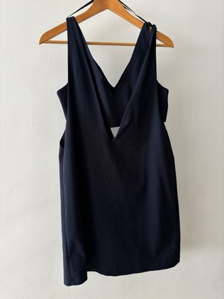 Vestido fiesta Zara negro