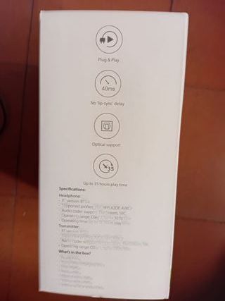 Avantree Ensemble Auriculares Inalámbricos TV