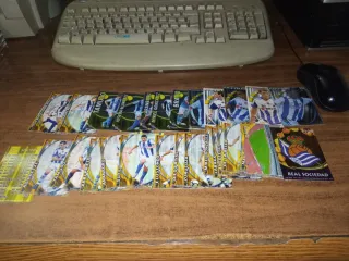 Cromos fúttol Real Sociedad de 2010 a 2016