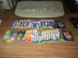 Cromos fúttol Real Sociedad de 2010 a 2016