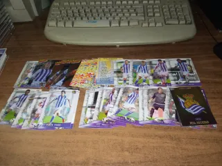 Cromos fúttol Real Sociedad de 2010 a 2016