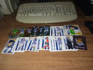 Cromos fúttol Real Sociedad de 2010 a 2016