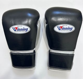 Guantes de Boxeo Winning Blancos y Azules